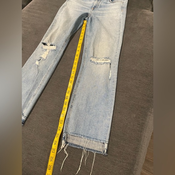 Rag & Bone 10” Stove Pipe Cropped Jeans in Prospector Size 28 - Picture 8 of 9